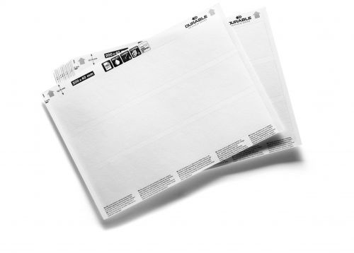Durable Label Refill 200x40mm - Pack of 60 Inserts