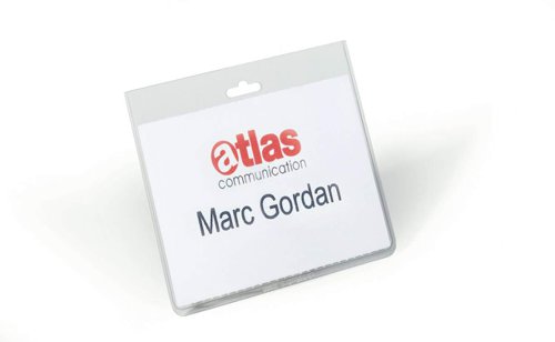 Durable Security Name Badges Without Clip 60x90mm Ref 813519 [Pack 20]