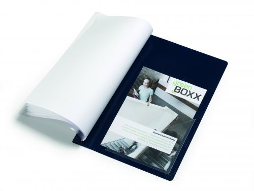 Self adhesive triangular pockets for storing loose pages in lever arch files, ring binders, folders etc.