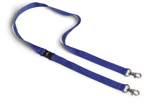 Durable Face Mask Lanyard Dark Blue - Pack of 10