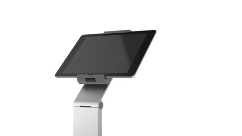 Durable Aluminium FLOOR Tablet Holder Stand for 7-13 inch Devices with Anti Theft Lock & 360 Degree Rotation - 893223  10454DR