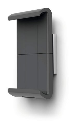 The premium tablet wall mount is suitable for the professional use of tablets in manufacturing and logistics. Tablets with a protective cover can be inserted into the variable and 23 mm deep holder so that sensitive tablet PCs can be used safely in any environment. The wall mounted tablet holder is easy to assemble and securely attaches to walls via the included screw kit or included self-adhesive pad.The ease of installing the adapter makes the TABLET HOLDER WALL XL ideal for industrial applications.Dimensions: 95 x 225 x 170 mm (W x H x D)Made in Germany