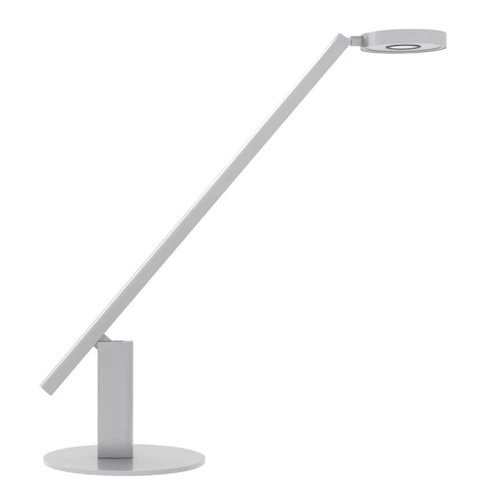 Durable LUCTRA Aluminium Table LITE 3D Gesture Control Biologically Effective Light Desk Lamp Silver - 921323 Desk Lamps 56615DR