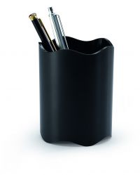 Durable TREND Pen Pot & Pencil Holder for Desk Organisation Black - 1701235060
