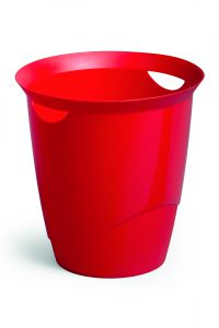 Durable Waste Bin Trend 16 Litres Red - 1701710080