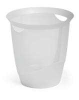 Durable Waste Bin 16L Clear