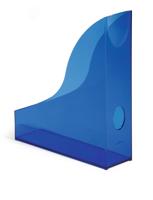 Durable Magazine Rack BASIC Clear Blue