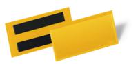 Durable Magnetic Pocket 100x38mm Yellow