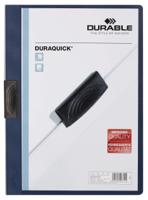 Durable DuraQuick 20 A4 Clip Folder Dark Blue PK20 - 227007 - 227007