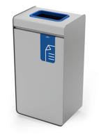 Durable 55L Paper Waste Bin - Sheet Steel Recycling Separation Bin - DURASORT®