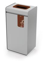 Durable 55L Food Waste Bin - Sheet Steel Recycling Separation Bin - DURASORT®