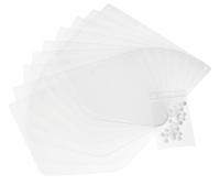 Durable CE Compliant Replacement Face Visor PRO Shields with Anti-Fog - 10 Pack