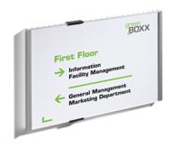 Durable Anodised Aluminium Door Sign Holder Wall Mounted Frame - A4
