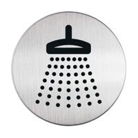 Durable PICTO 'Shower' Symbol 83mm