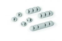 Durable CAVOLINE Clip Grey (Pack of 7) - 504110