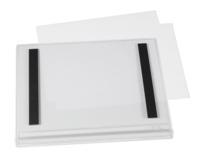 Durable Water Resistant UV Anti-Reflective Magnetic Pockets - 5 Pack - A5 Clear