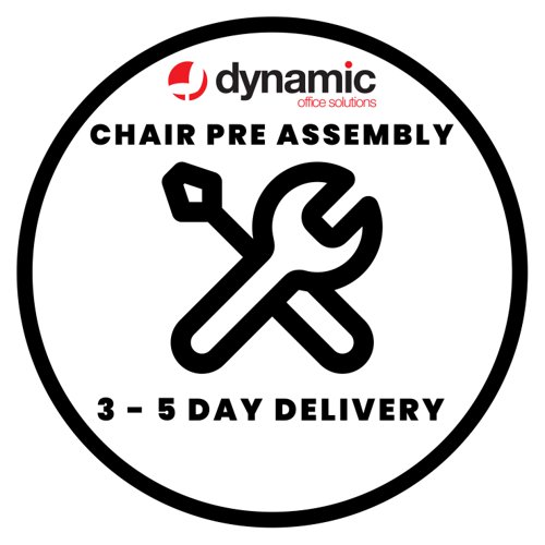 Dynamic 3-5 Day Office Chair Pre-Build Service - BUILDDELIVERDIRECT