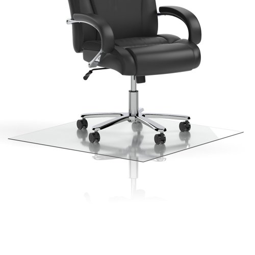 Dynamic Clear Chair Mat 900 x 900mm