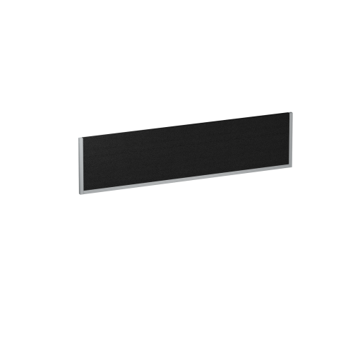 Evolve Bench Screen 1600 Black Silver Frame