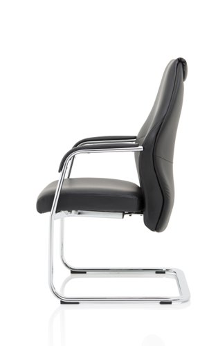 Mien Black Cantilever Chair BR000211 Visitors Chairs 60841DY