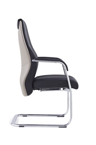 Mien Black and Mink Cantilever Chair BR000212  60834DY