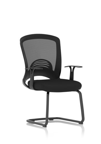 BR000307 Astro Visitor Cantilever Leg Mesh Chair