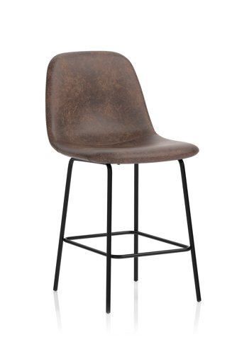 Charford Bistro High Stool Pecan Brown