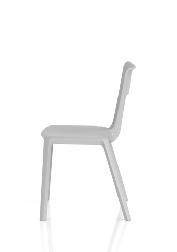 Nest Edge Stacking Cafe & Bistro Chair Grey