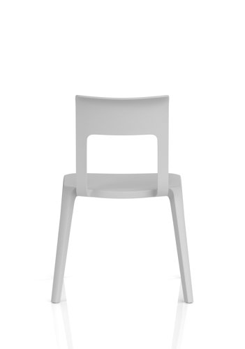 Nest Edge Stacking Cafe & Bistro Chair Grey