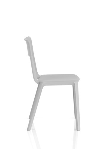 Nest Edge Stacking Cafe & Bistro Chair Grey