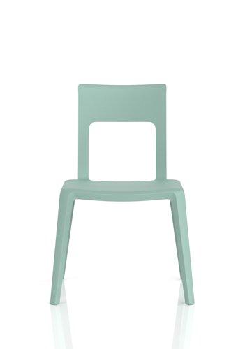 Nest Edge Stacking Cafe & Bistro Chair Green