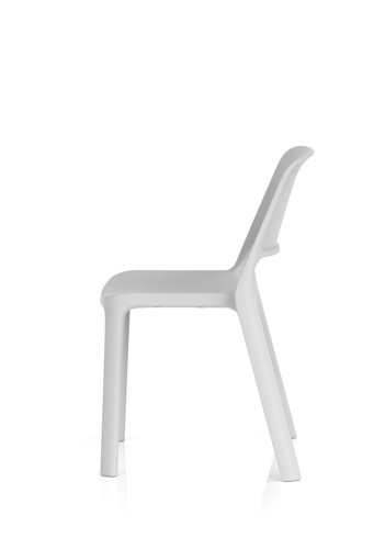 Nest Loop Stacking Cafe & Bistro Chair Grey
