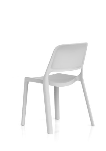 Nest Loop Stacking Cafe & Bistro Chair Grey