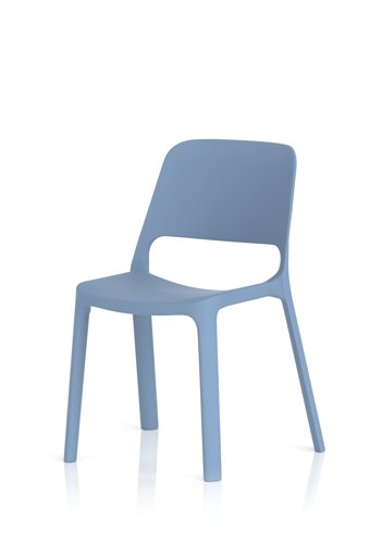 Nest Loop Stacking Cafe & Bistro Chair Blue