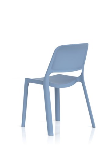 Nest Loop Stacking Cafe & Bistro Chair Blue