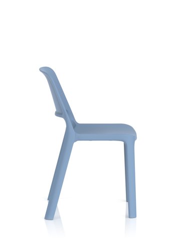 Nest Loop Stacking Cafe & Bistro Chair Blue