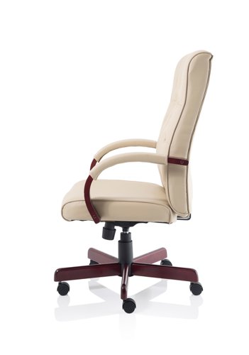 82139DY - Chesterfield Executive Chair Cream Leather EX000005