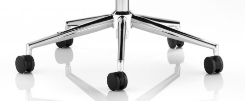 Ritz Executive Medium Back Chair Black Soft Bonded Leather With Arms EX000059