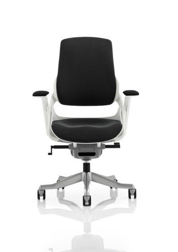 Zure Executive Chair Black Fabric With Arms  | County Office Supplies