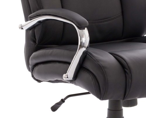 EX000115 Texas Executive Heavy Duty Chair Soft Bonded Leather With Arms