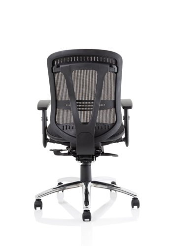 Adroit Mirage II Executive Chair With Arms Without Headrest Mesh Black Ref EX000162
