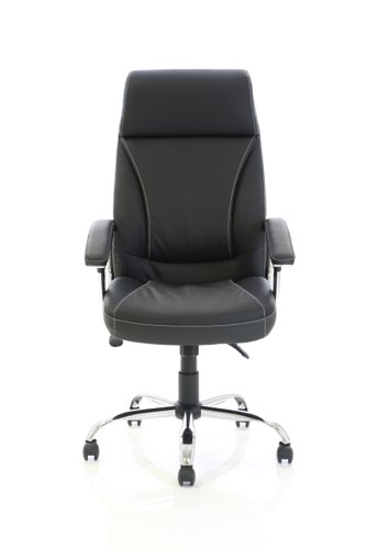 EX000185 Penza Executive Black Leather Chair