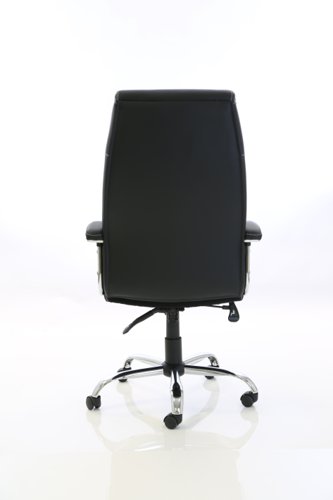 EX000185 Penza Executive Black Leather Chair