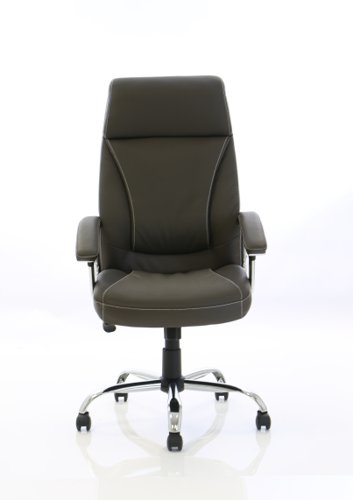 Penza Executive Brown Leather Chair EX000187  60379DY