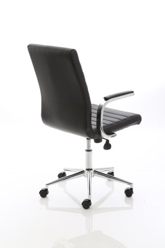 EX000188 Ezra Executive Black Leather Chair