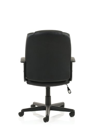 80445DY - Bella Executive Managers Chair Black Leather EX000192