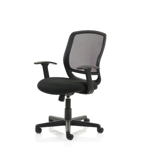 Mave Task Operator Chair Black Mesh With Arms