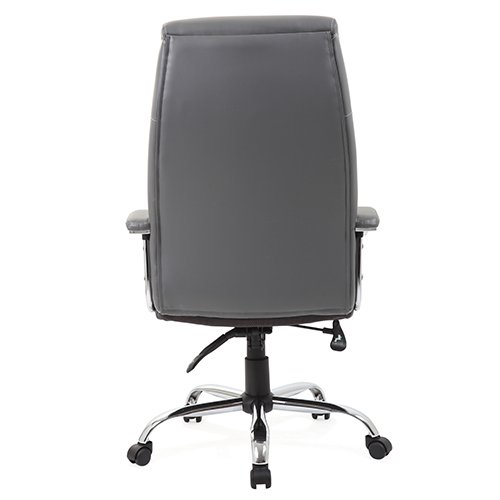 EX000195 Penza Executive Grey Leather Chair