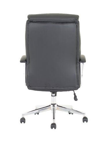 EX000210 Tunis Black Bonded Leather Executive Chair