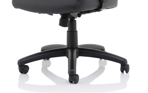 Winsor Black Leather Chair No Headrest EX000212
